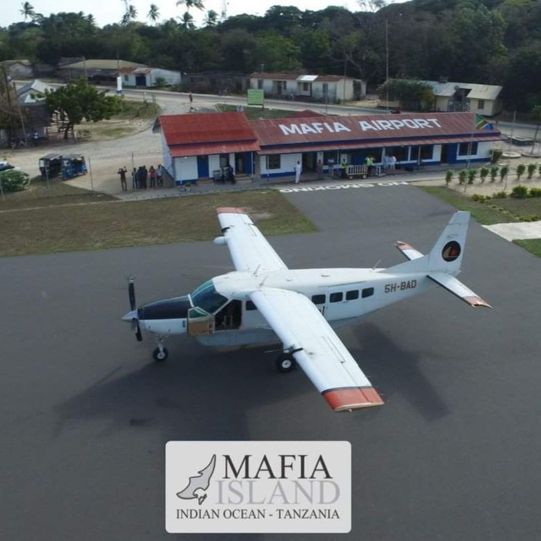 Mafia airport Karibu Zanzibar